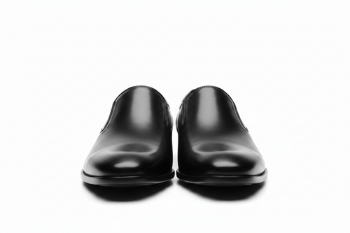 balck slip on shoes