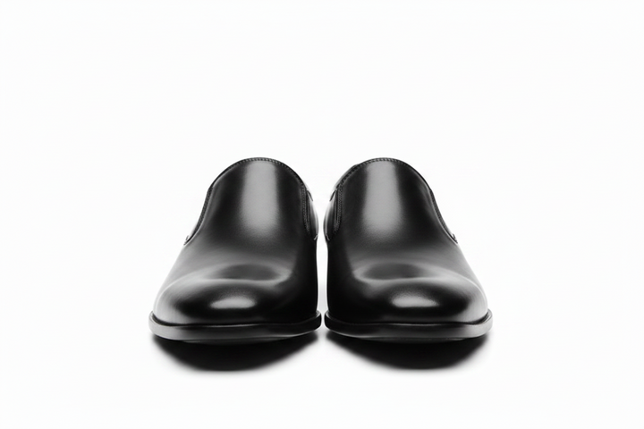 balck slip on shoes