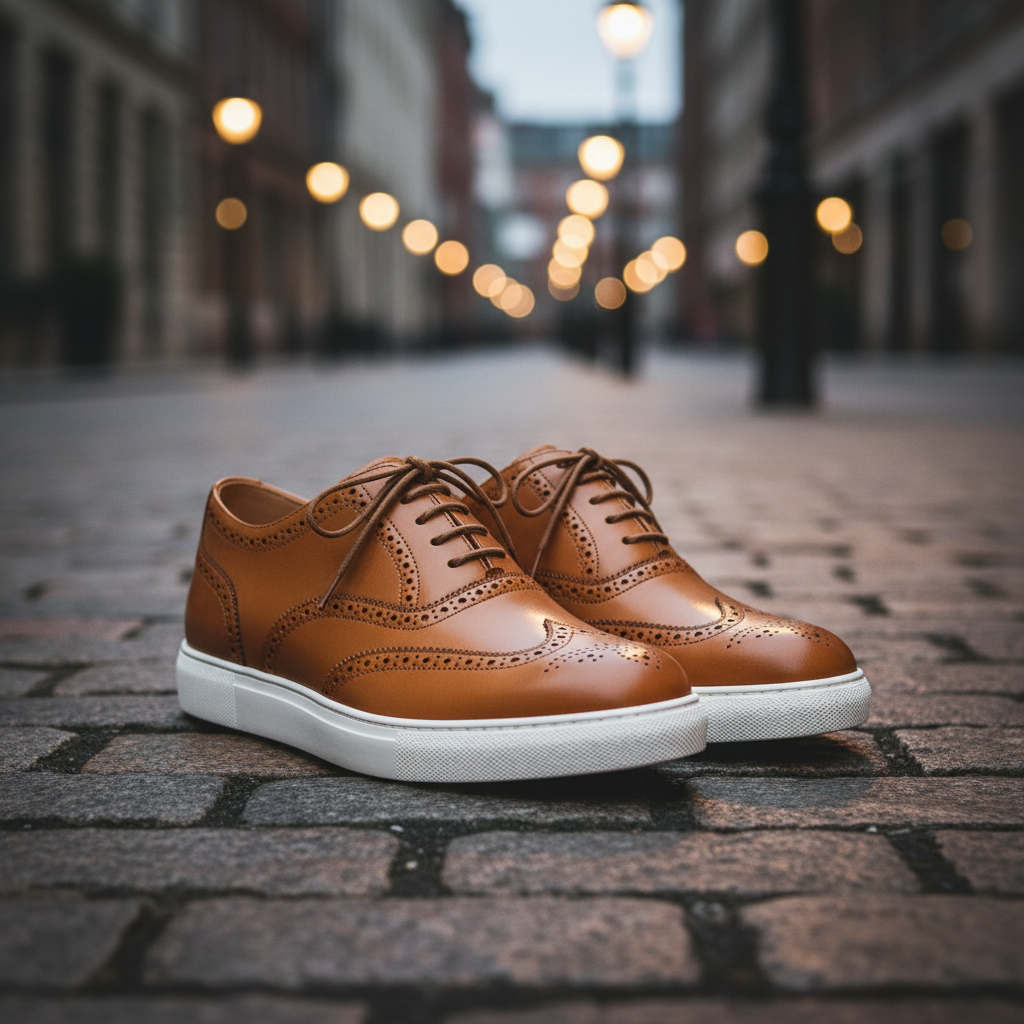 the lased oxford trainer