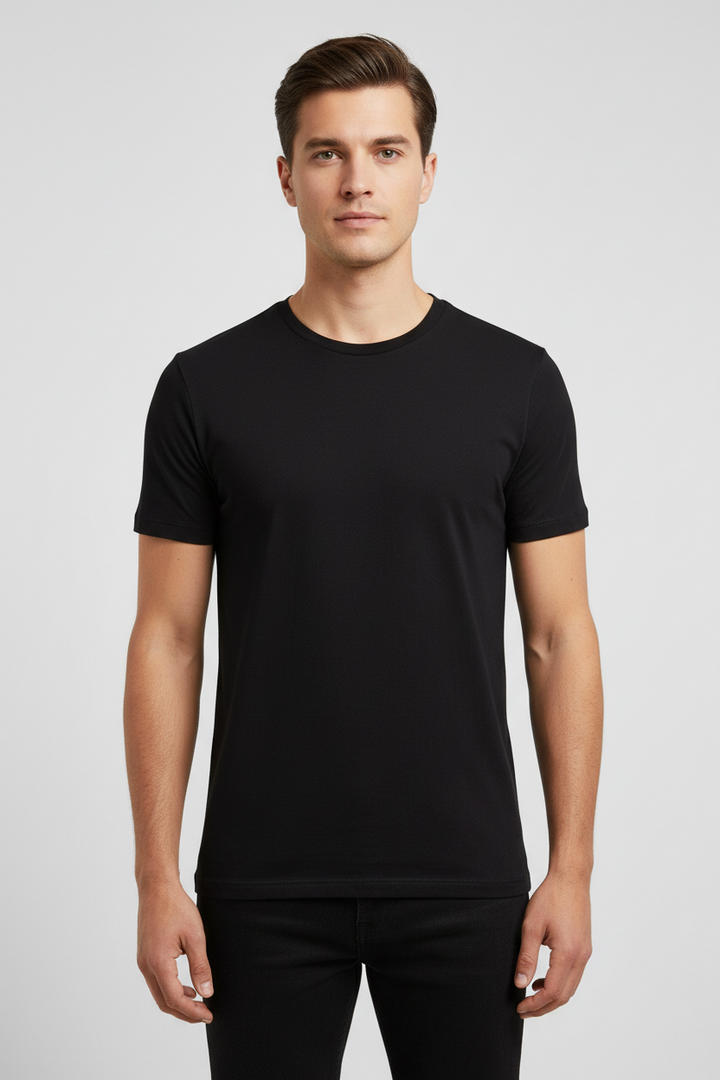 mens black t-shirt
