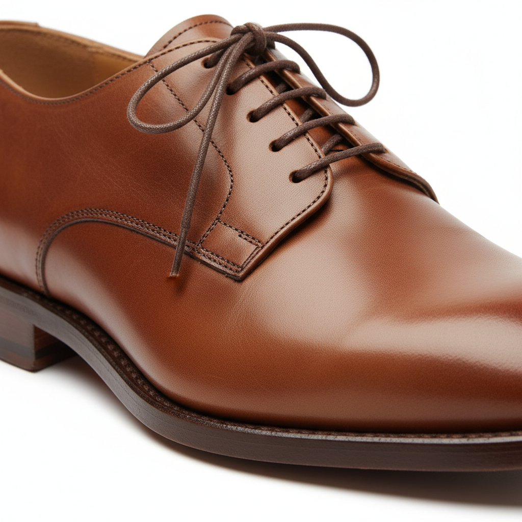 brown shoes