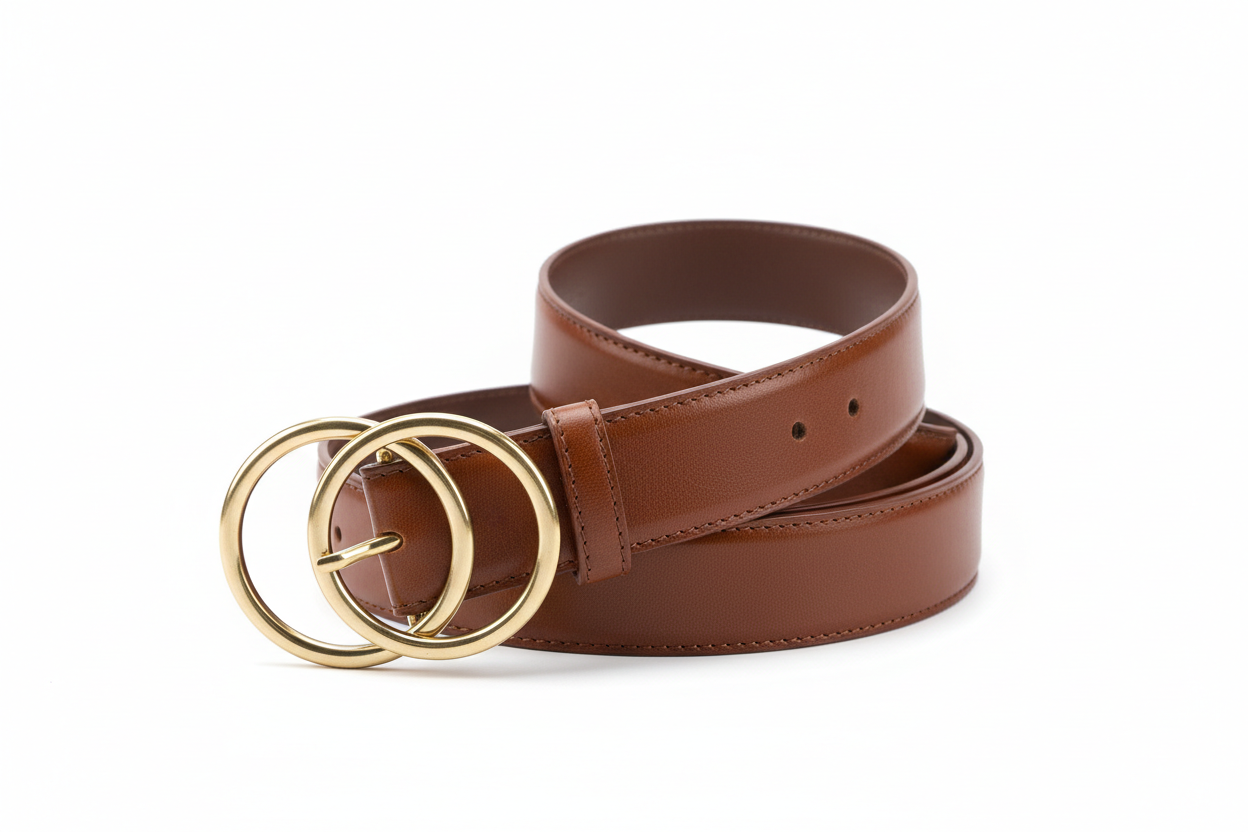 womens brown belt